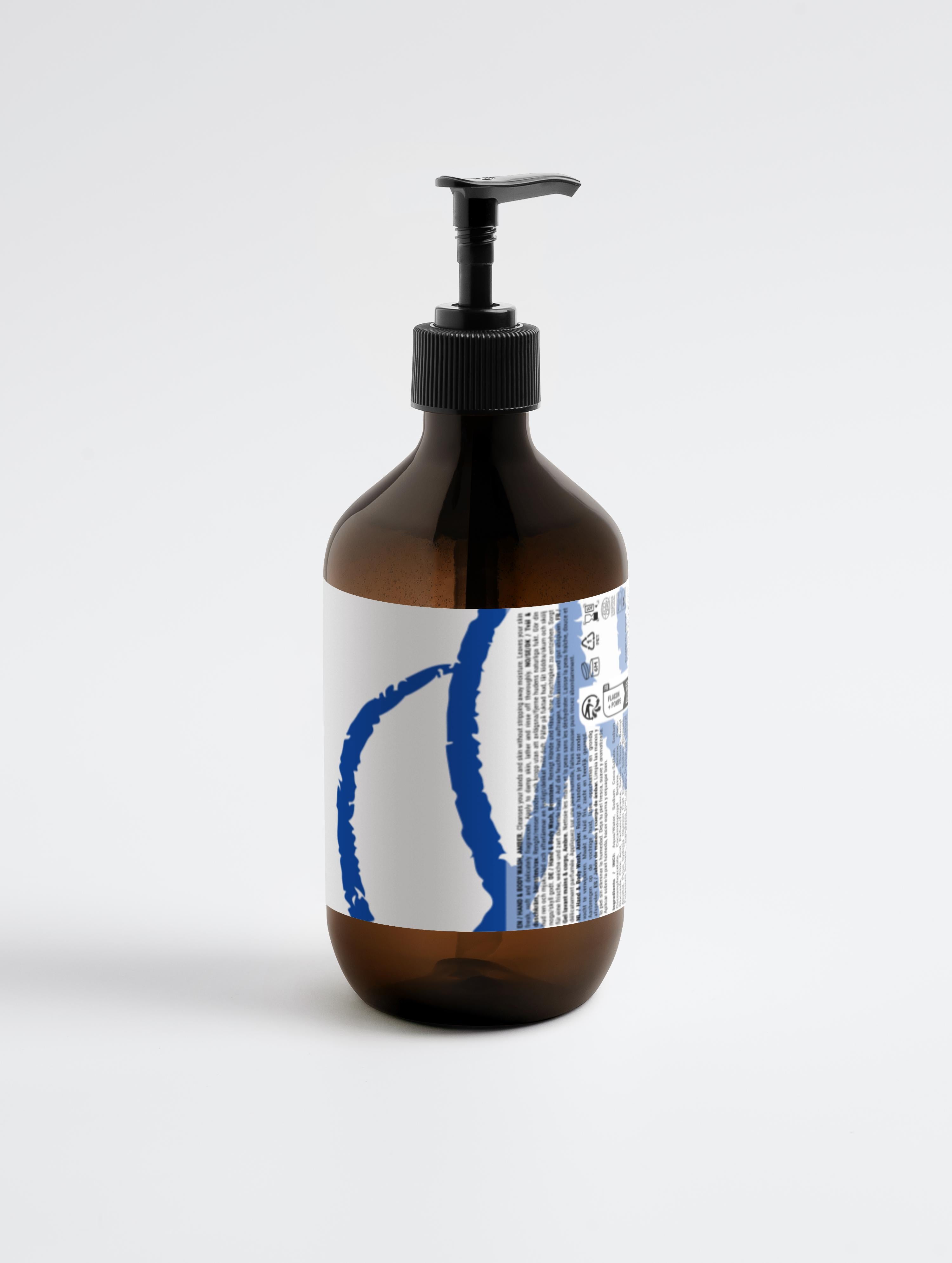 Hand & Body Wash, Patchouli & Amber Vanilla