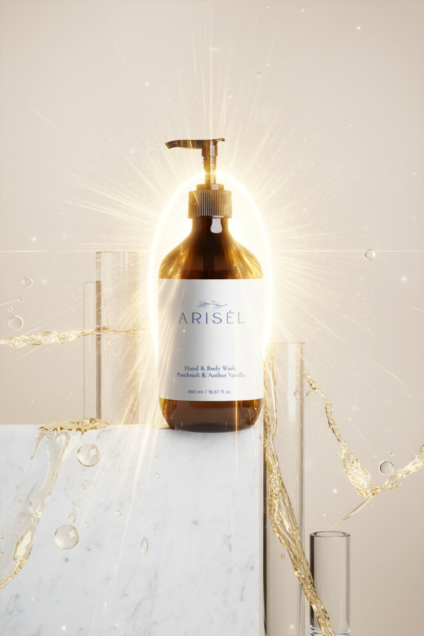 Hand & Body Wash, Patchouli & Amber Vanilla